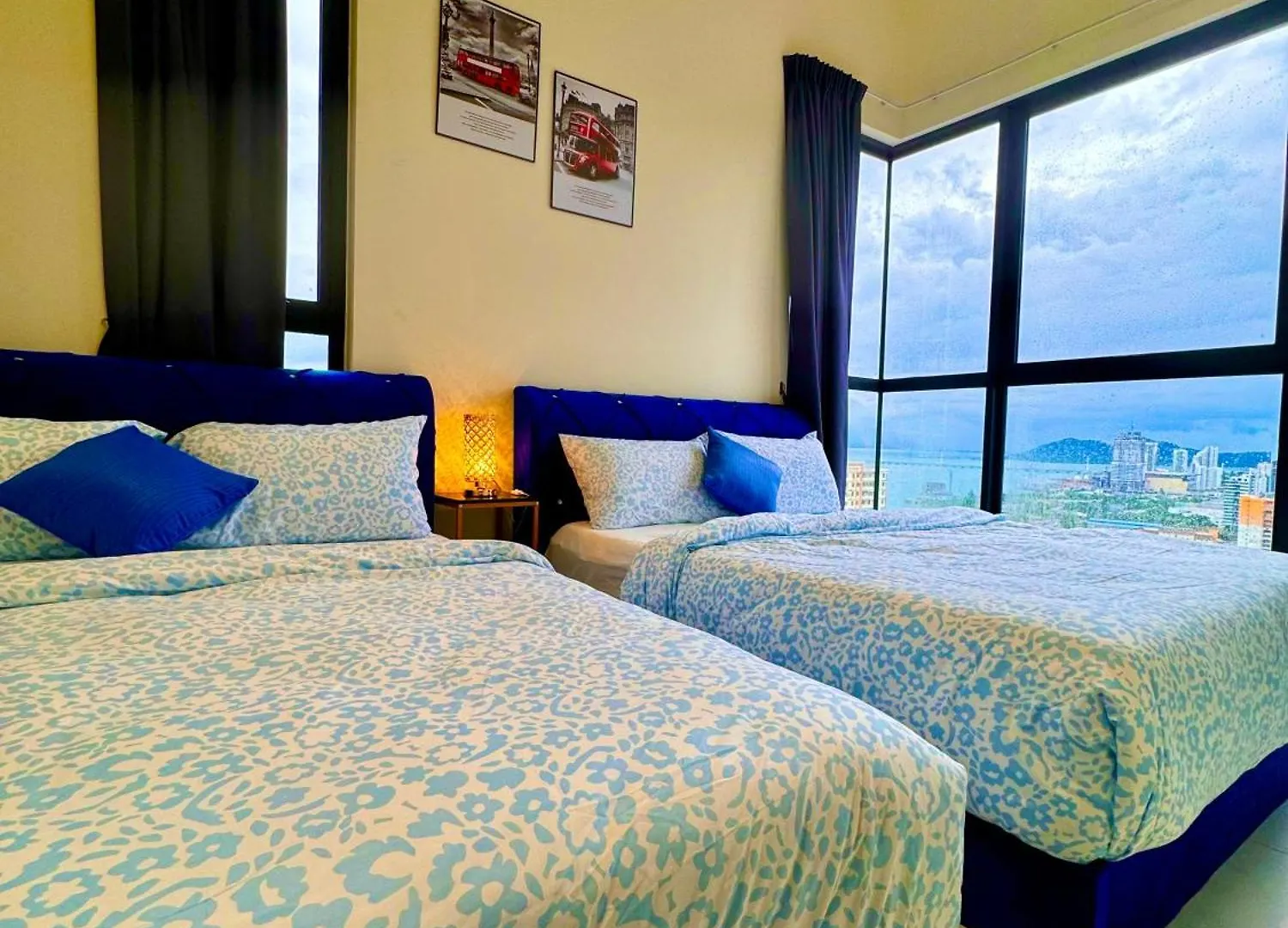 Large Familystay 3Br Stunning Sea & City-View, Georgetown Jelutong Apartment