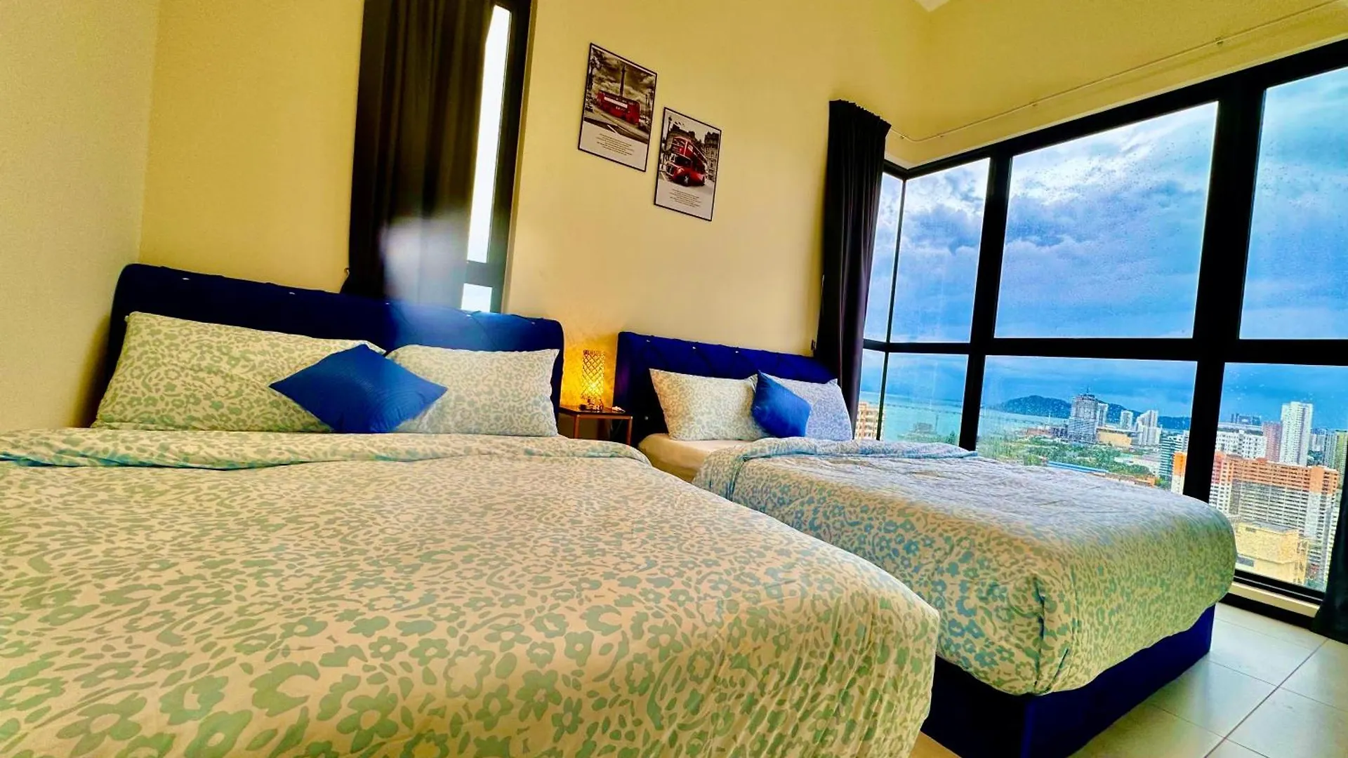Large Familystay 3Br Stunning Sea & City-View, Georgetown Jelutong Apartment